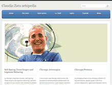 Tablet Screenshot of claudiozara.com